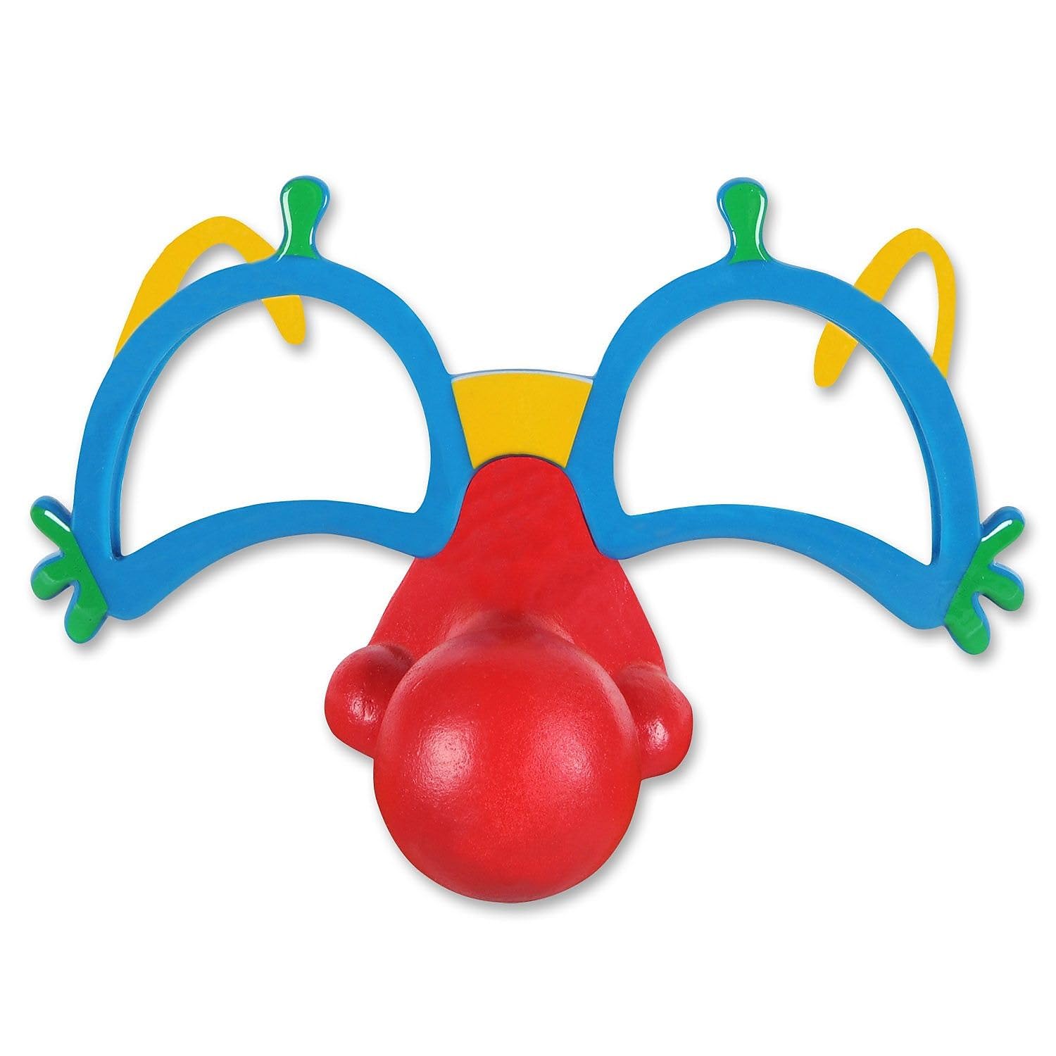 Beistle Clown Glasses with Nose