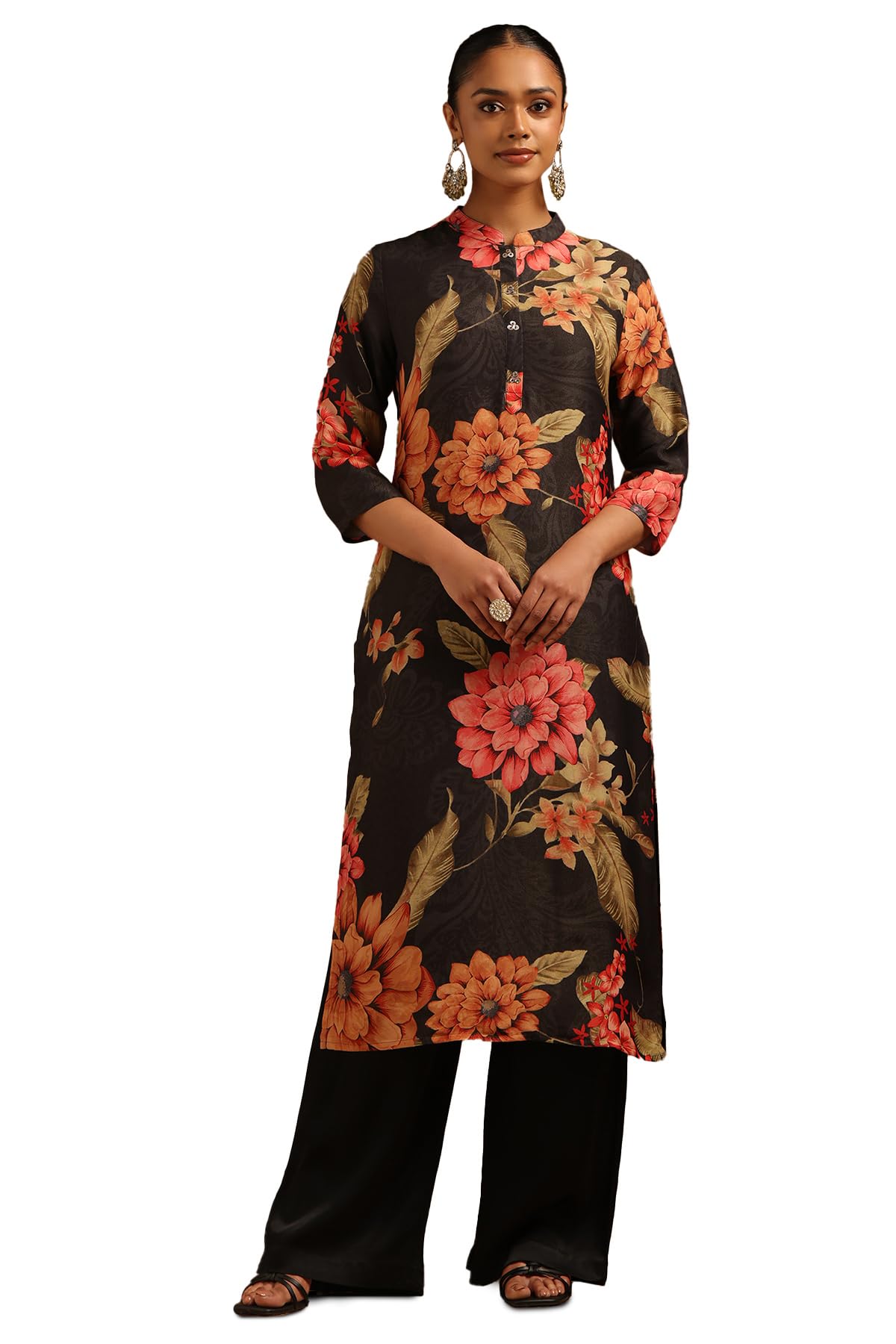Soch Women Muslin Floral Kurta