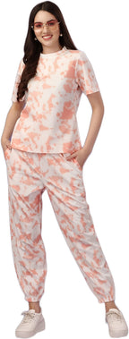 ELLITI Womens Night Suit Set for Women, Lounge Wear, Printed Top and Pyjama Set for Women Nightwear/Loungewear/Night Dress for 