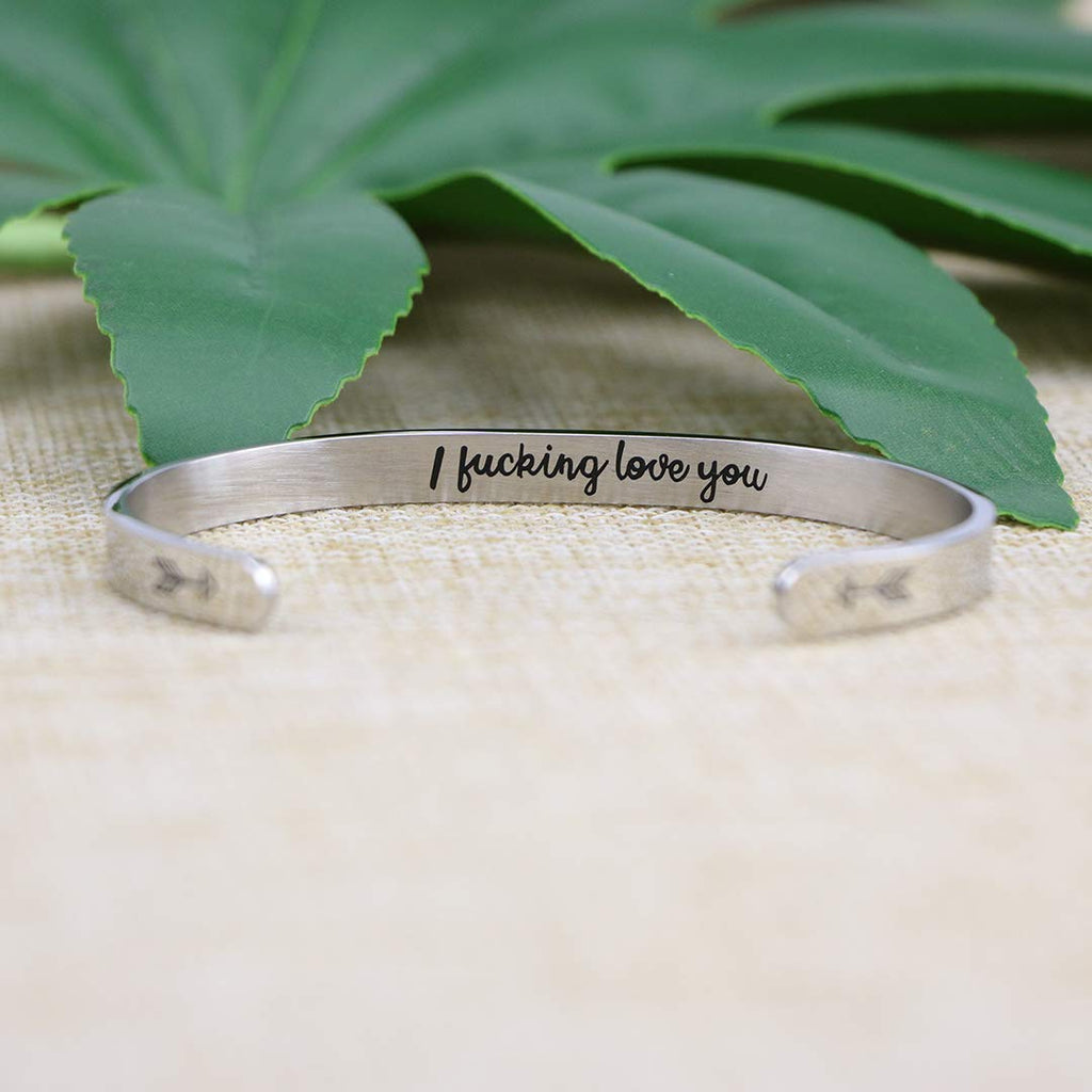 JoycuFF Bracelet Christmas Birthday Gifts for Wife Cute Unique Jewelry for Women Personalized Jewelry for Wife Lovers Girlfriend