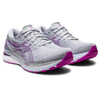 ASICS Women's Gel-Kayano 29 Running Shoes, 6, Piedmont Grey/Orchid