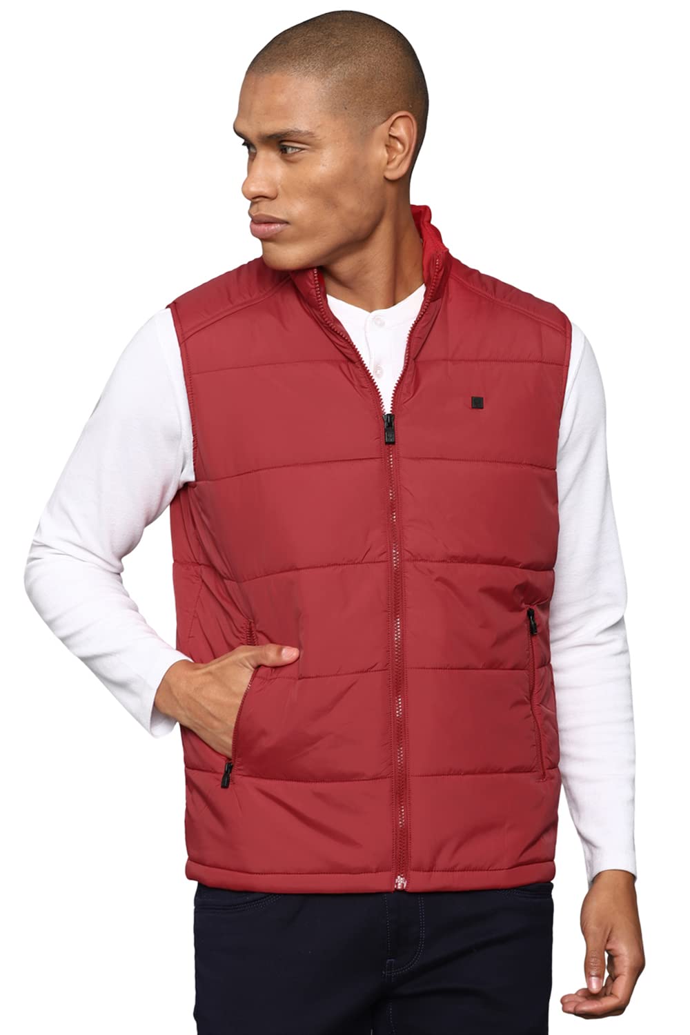 Allen Solly Men Solid Cotton Jacket