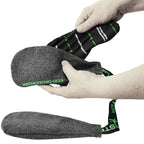 Meister Eco-Friendly Shoe & Glove Deodorant with Refill - Absorbs Odour Powerful Refillable - 1 Year Supply for Men, Dark Charco