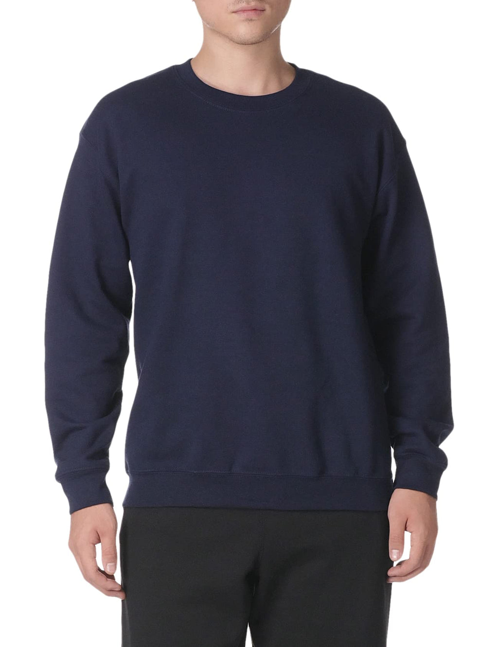 Gildan Men's Heavy Blend Crewneck Sweatshirt - Medium - Navy