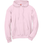 Hanes Men's Pullover EcoSmart Hooded Sweatshirt, pale pink, 5X Large
