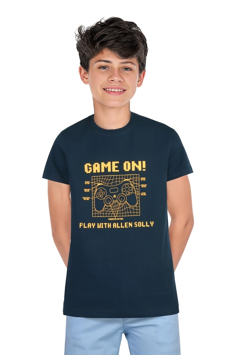 Allen Solly Boys Printed Graphic T-Shirt