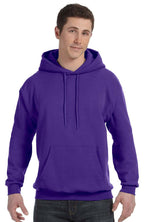 Unisex Ecosmart 5050 Pullover Hooded Sweatshirt - WHITE - S(D0102H7K3M6)