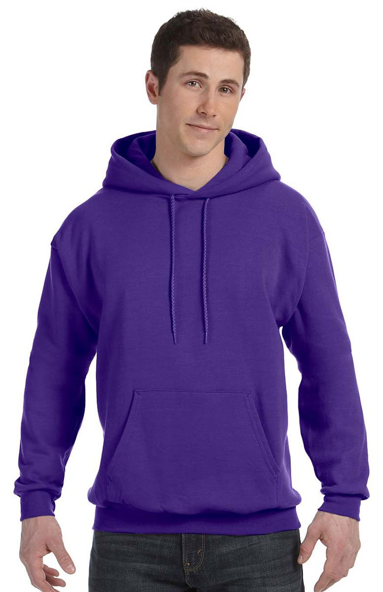 Unisex Ecosmart 5050 Pullover Hooded Sweatshirt - WHITE - S(D0102H7K3M6)