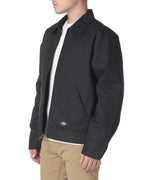 Mens 8 oz Lined Eisenhower Jacket - BLAcK - S(D0102H7ZSD6)