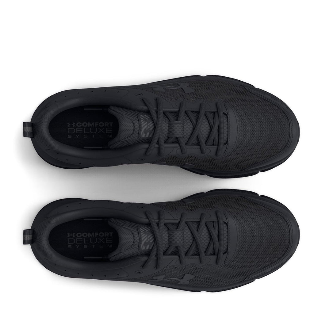 Under Armour Men's Charged Assert 10, (004) Black/Black/Black, 14, US