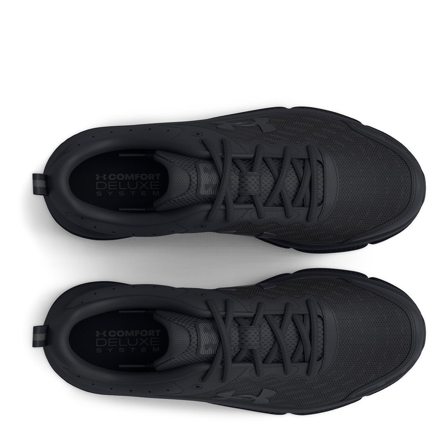 Under Armour Men's Charged Assert 10, (004) Black/Black/Black, 14, US