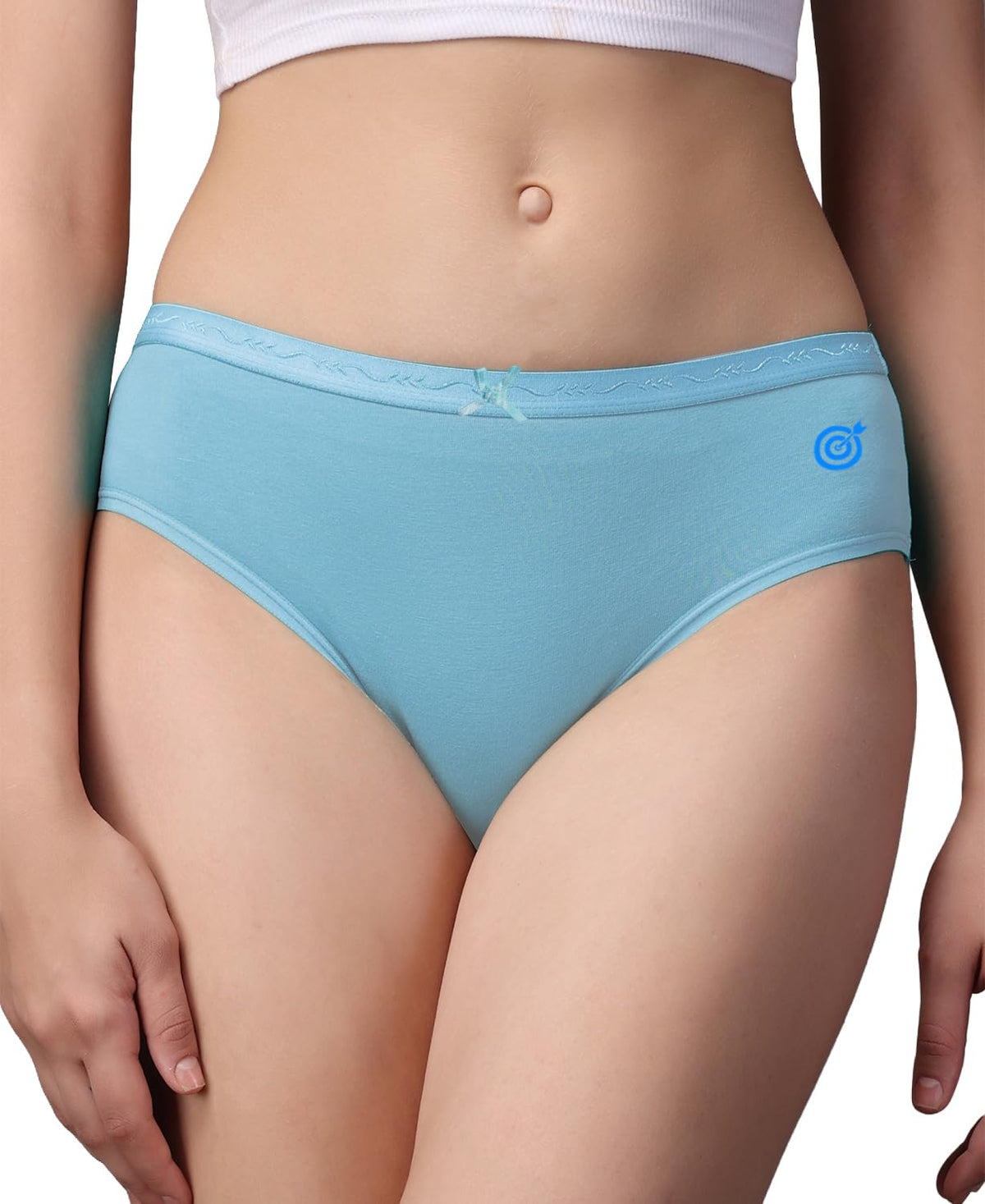 Wearslim WomenS Light Blue Panty | Soft Stretch Comfort Fit, Breathable Innerwear (2Xl)  Light Blue 2