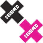 PEEKABOOS CENSORED BLACK/PINK