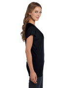 Ladies Flowy Raglan T-Shirt - WHITE - S(D0102H78S5P)