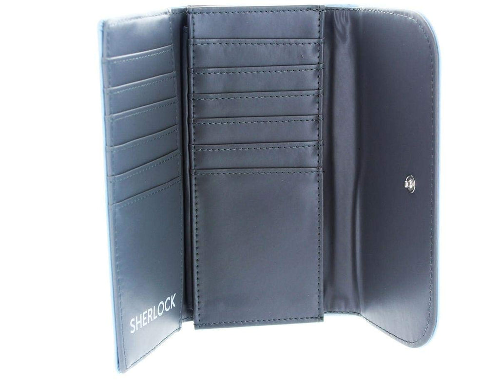 Seven20 Sherlock Holmes Men's Bi-Fold Wallet: Get Sherlock (Grey)