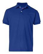 Youth 5050 EcoSmart Jersey Knit Polo - DEEP FOREST - XS(D0102H2HH1V)