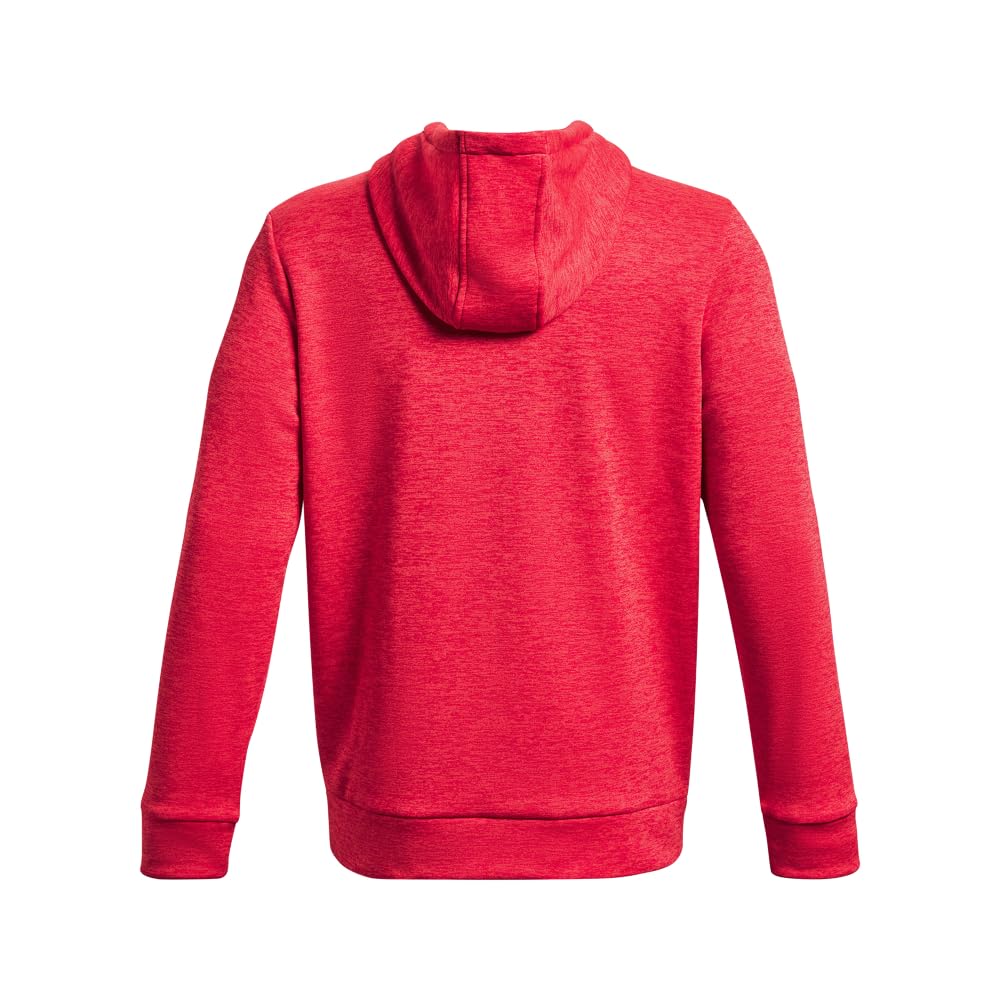 Under Armour Men's ArmourFleece Twist Hoodie, (601) Red / / Black, 3X-Large