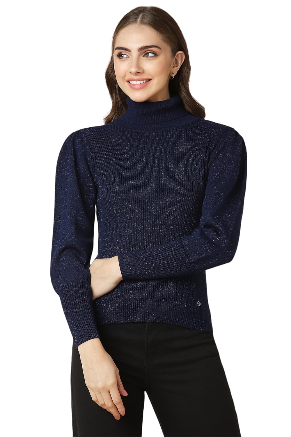 Allen Solly Women Regular Fit Casual Full Sleeve Sweater