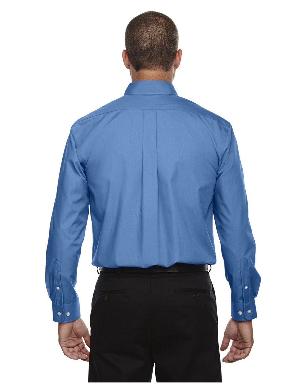 Mens crown Woven collectionSolid Broadcloth - WHITE - 5XL(D0102H7NJ48)