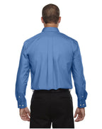 Mens crown Woven collectionSolid Broadcloth - WHITE - 5XL(D0102H7NJ48)