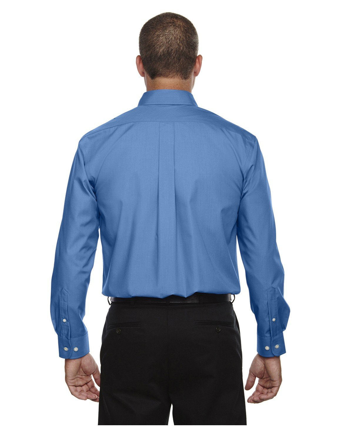 Mens crown Woven collectionSolid Broadcloth - WHITE - 5XL(D0102H7NJ48)
