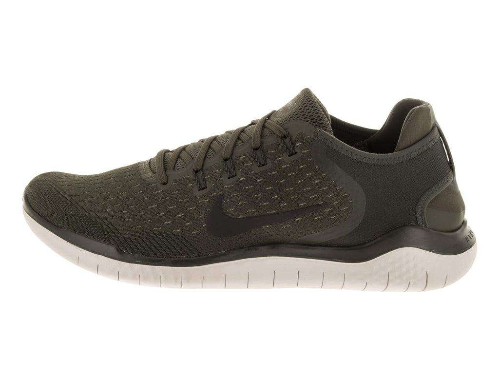 Nike Men's Free Rn 2018 Running Shoe (10.5, Cargo Khaki/Black-Sequoia)