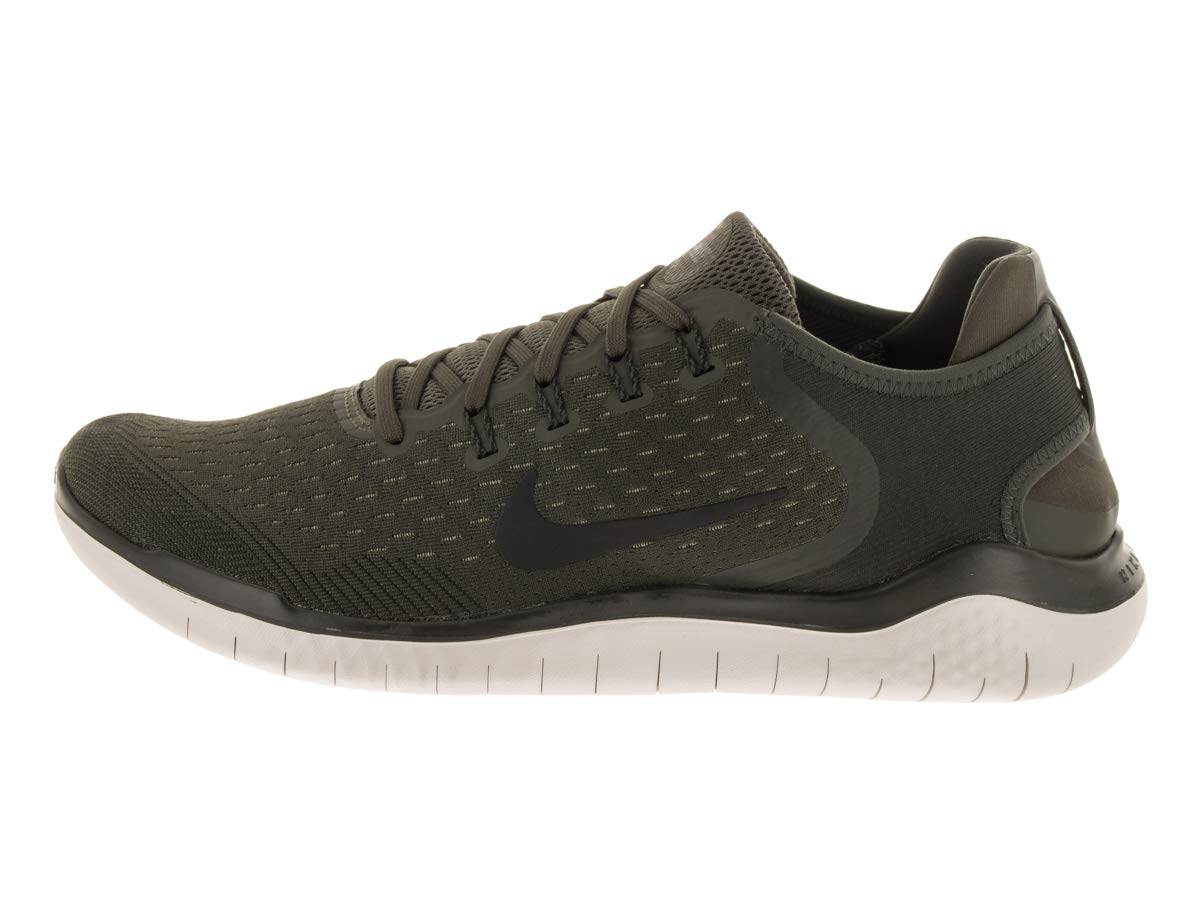 Nike Men's Free Rn 2018 Running Shoe (10.5, Cargo Khaki/Black-Sequoia)
