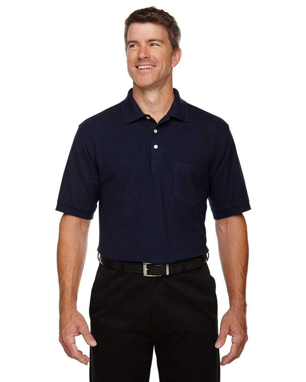 Mens DRYTEc20Performance Pocket Polo - gRAPHITE - S(D0102H76T36)