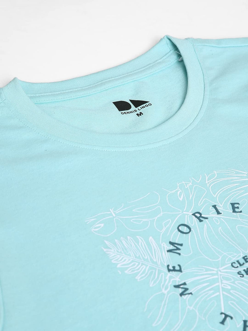 Dennis Lingo MenS Slim Fit Sea Green T-Shirt