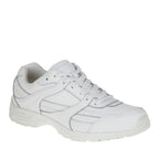 Genuine Grip 1015-8.5M Mens Slip-Resistant Work Shoe - White - Size 8.5