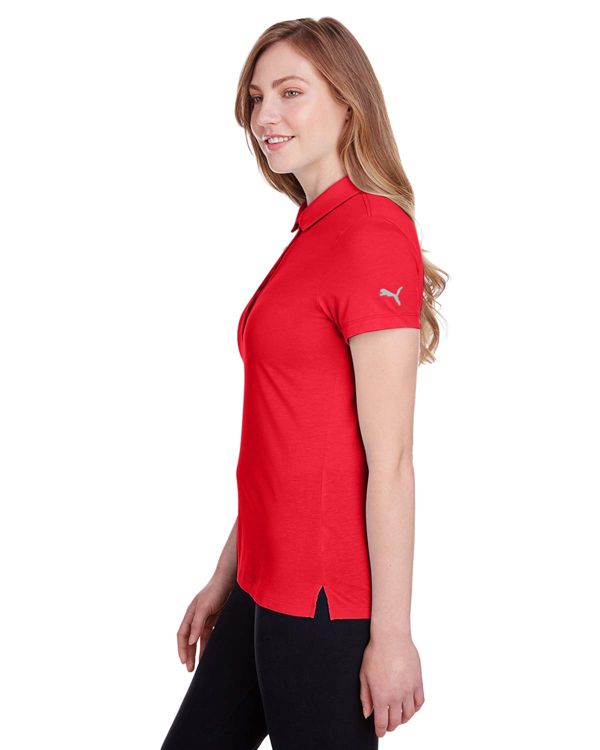 Puma Golf Ladies' Fusion Polo L HIGH RISK RED