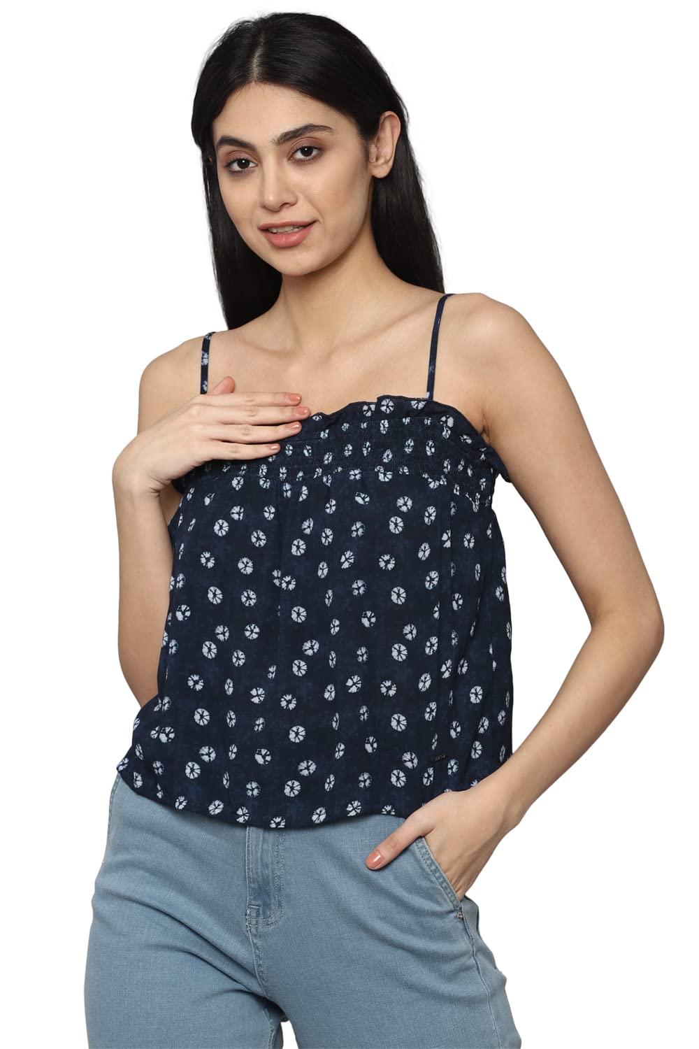 Allen Solly Women Regular Fit Printed Top