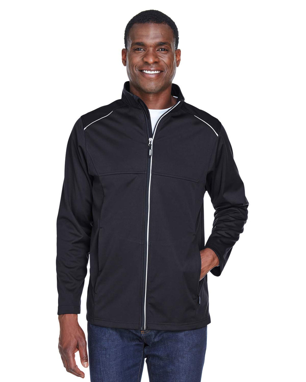 Mens Techno Lite Three-Layer Knit Tech-Shell - TRUE ROYAL - S(D0102H7Ng9T)