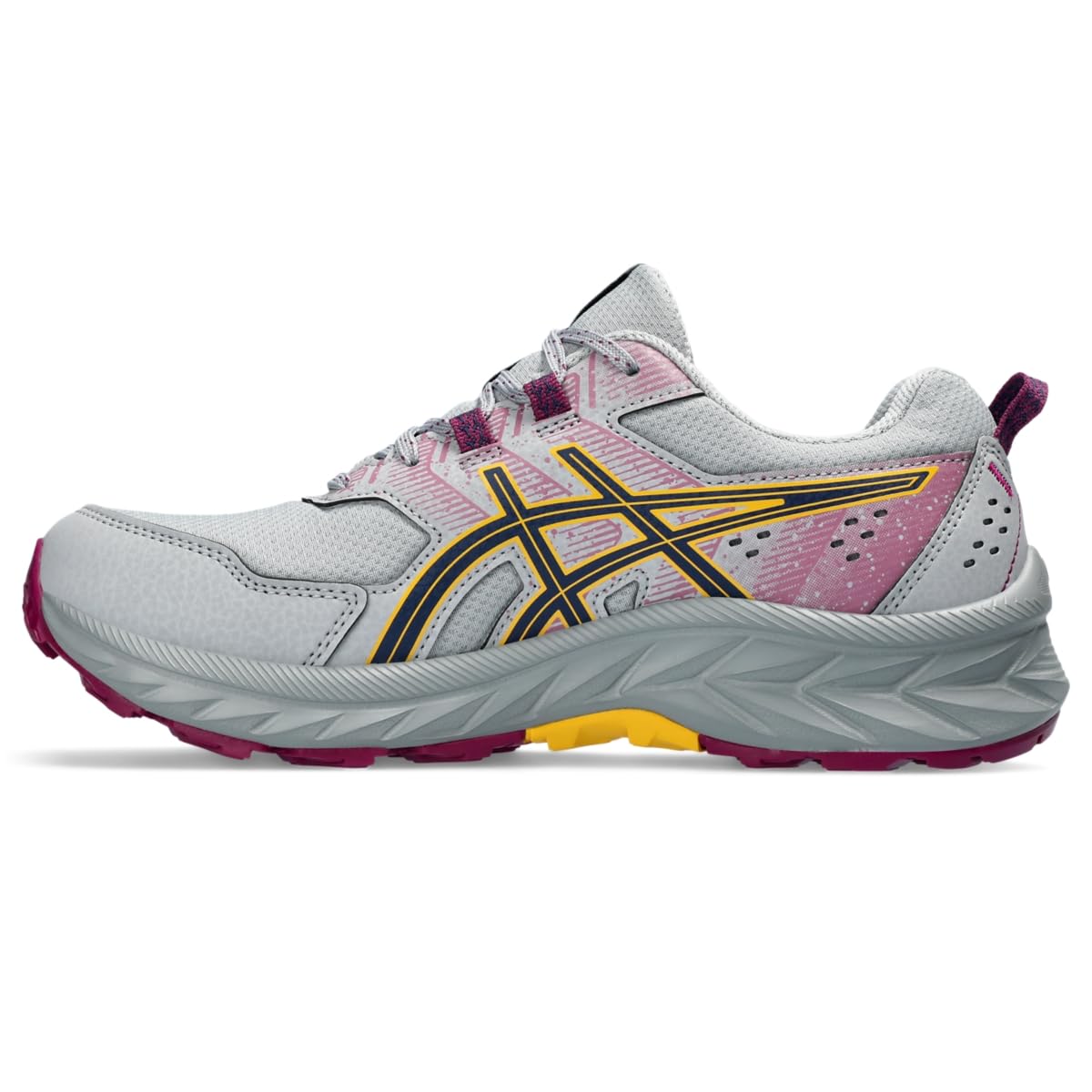 ASICS Women's Gel-Venture 9 Running Shoes, 7, Piedmont Grey/Blue Expanse