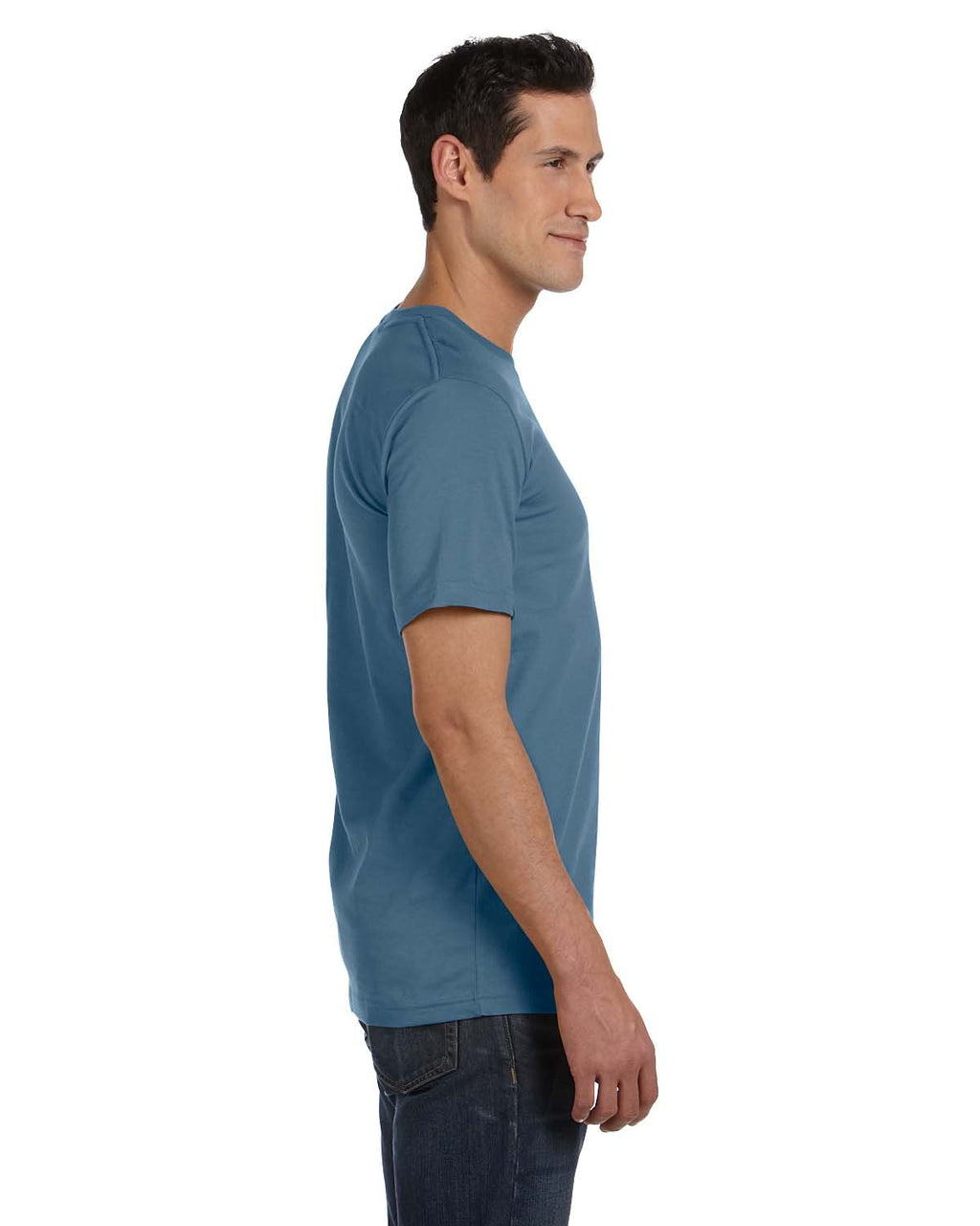 Bella Canvas Jersey Short Sleeve Tee Steel Blue