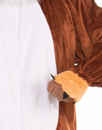 Forum Novelties Men's Promotional Fox Mascot Costume, Brown/White, One Size