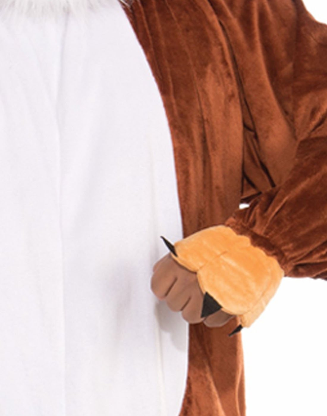 Forum Novelties Men's Promotional Fox Mascot Costume, Brown/White, One Size