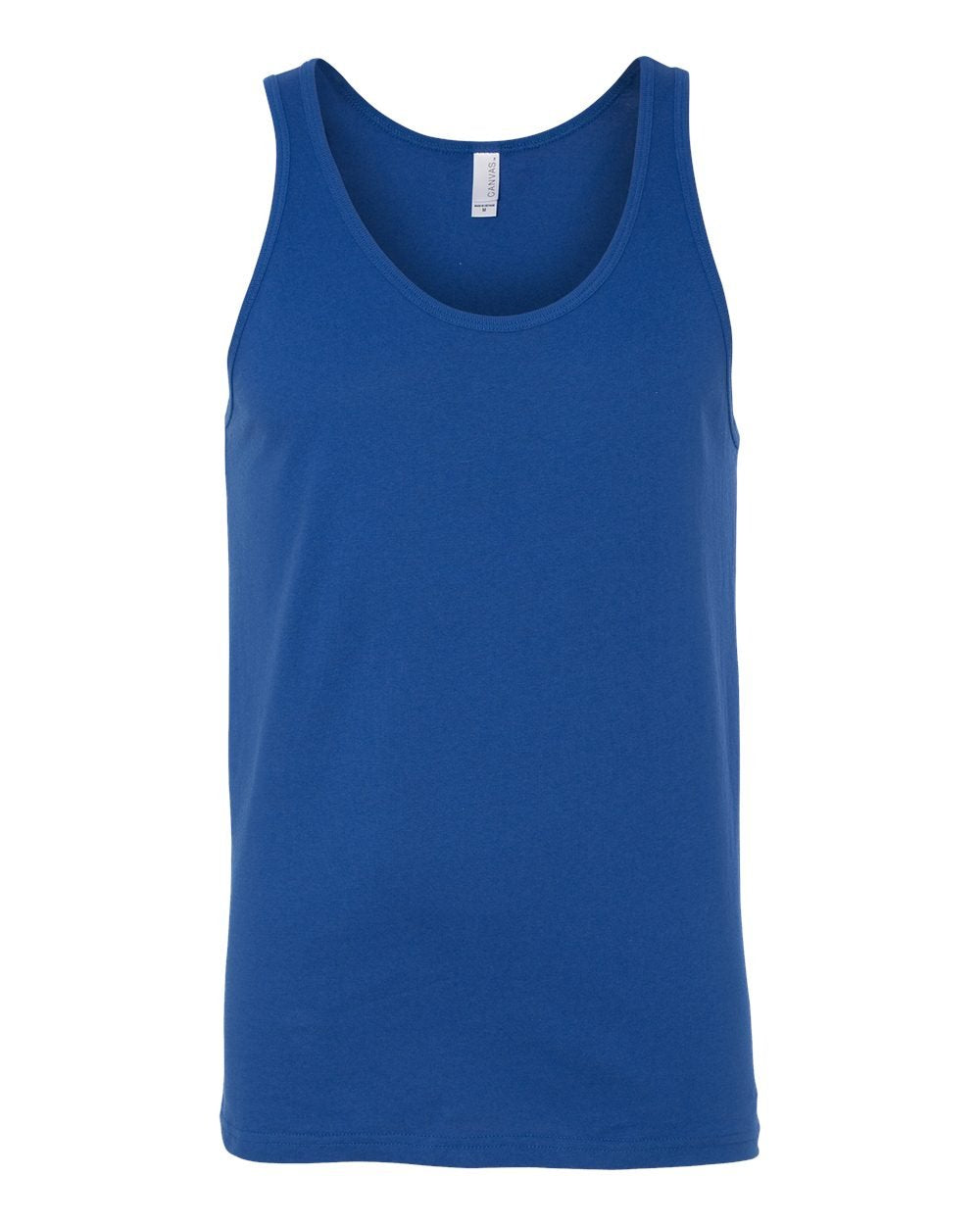 Unisex Jersey Tank - NEON BLUE - XS(D0102H7WAPX)