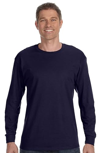 Unisex 61 oz Tagless Long-Sleeve T-Shirt - ASH - S(D0102H7NHPJ)