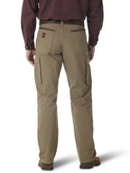 Wrangler Riggs Workwear mens Ranger work utility pants, Bark, 35W x 34L US