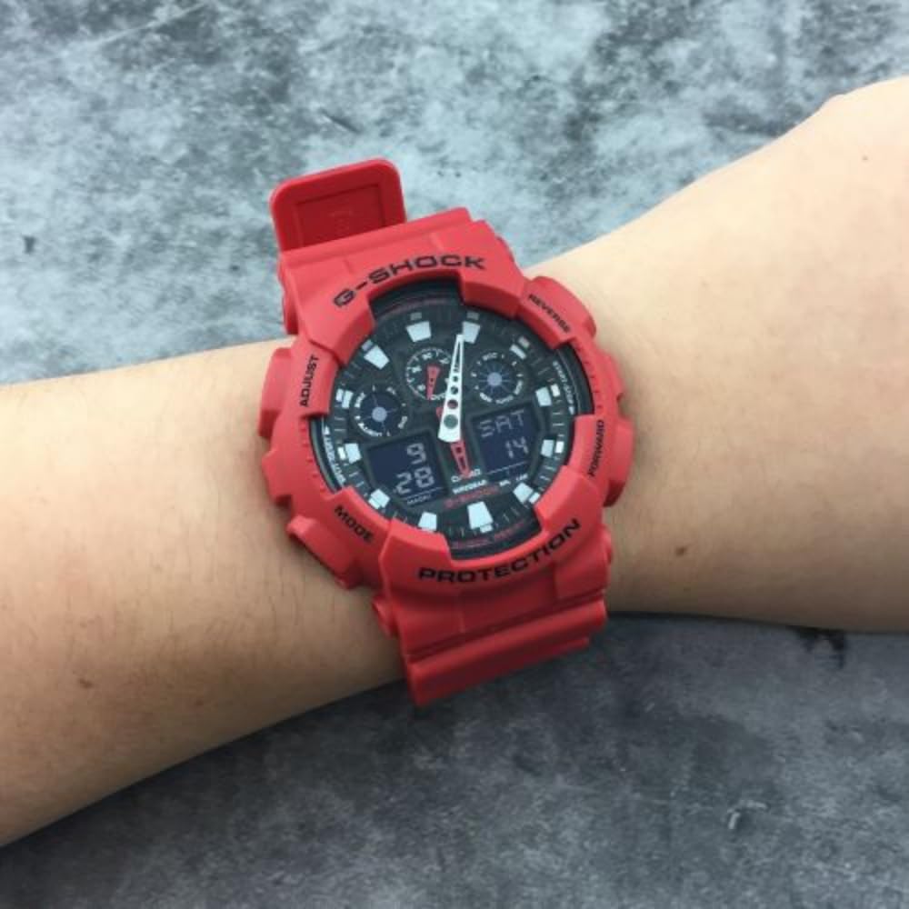 Casio Men's GA-1000 XL Series G-Shock Quartz 200M WR Shock Resistant Watch