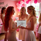 JIUWEIHU 45th Birthday Gifts for Women, 45th Birthday Decorations Present, 45 Year Old Birthday Gift Ideas for Sisters, Friend,