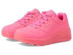 Skechers Girls Uno Ice Vegan Air-Cooled Memory Foam Cushioned Comfort Insole Sneakers
