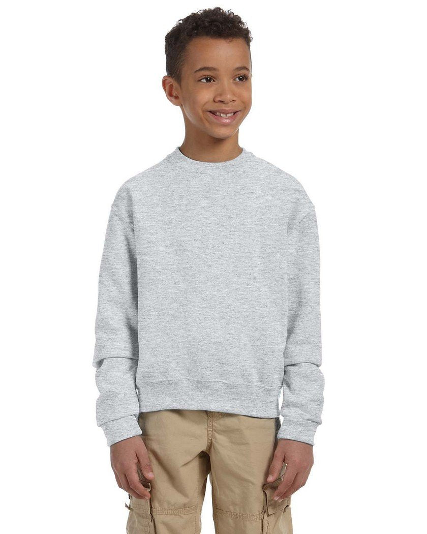 Youth NuBlend Fleece crew - BLAcK - S(D0102HI3YRU)