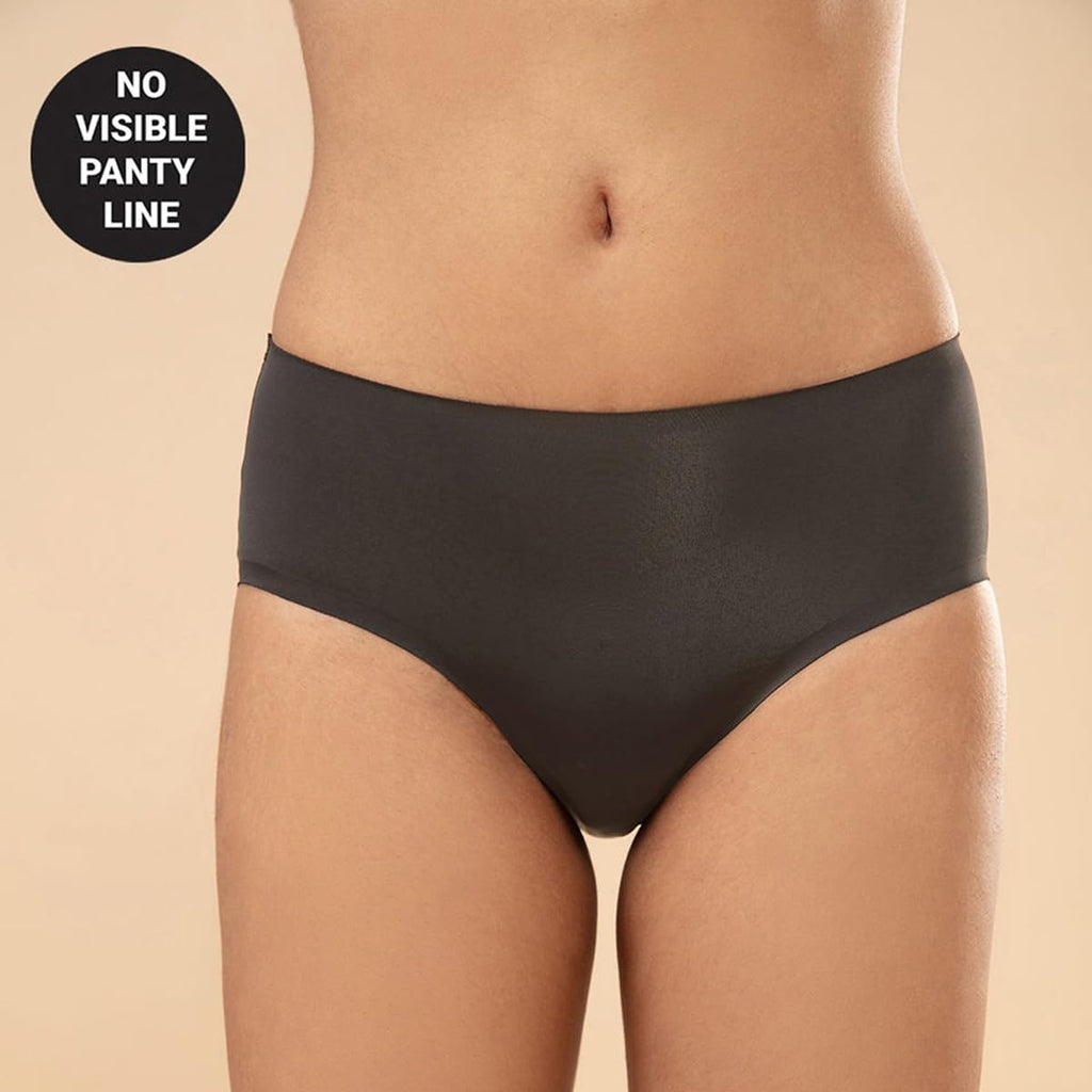 Nykd (Nyp209 Seamless Hipster Panty Underwear For Women | Full Coverage With No Visible Panty Line & Smooth No-Marks Waistband |