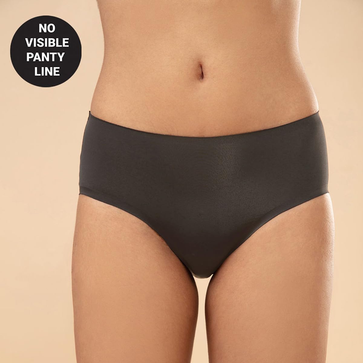 Nykd (Nyp209 Seamless Hipster Panty Underwear For Women | Full Coverage With No Visible Panty Line & Smooth No-Marks Waistband |