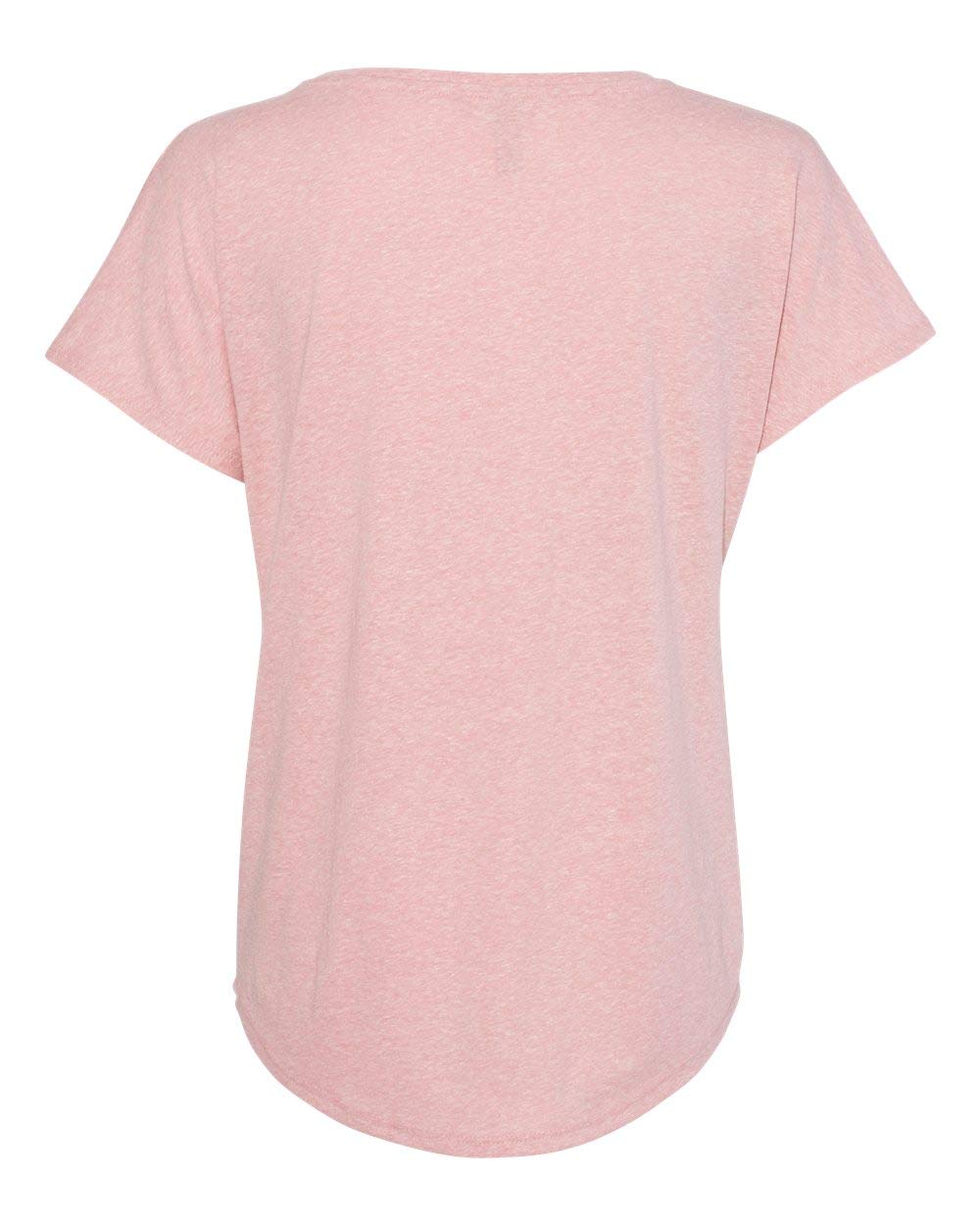 Ladies Triblend Dolman T-Shirt - INDIgO - 3XL(D0102H7NRYP)