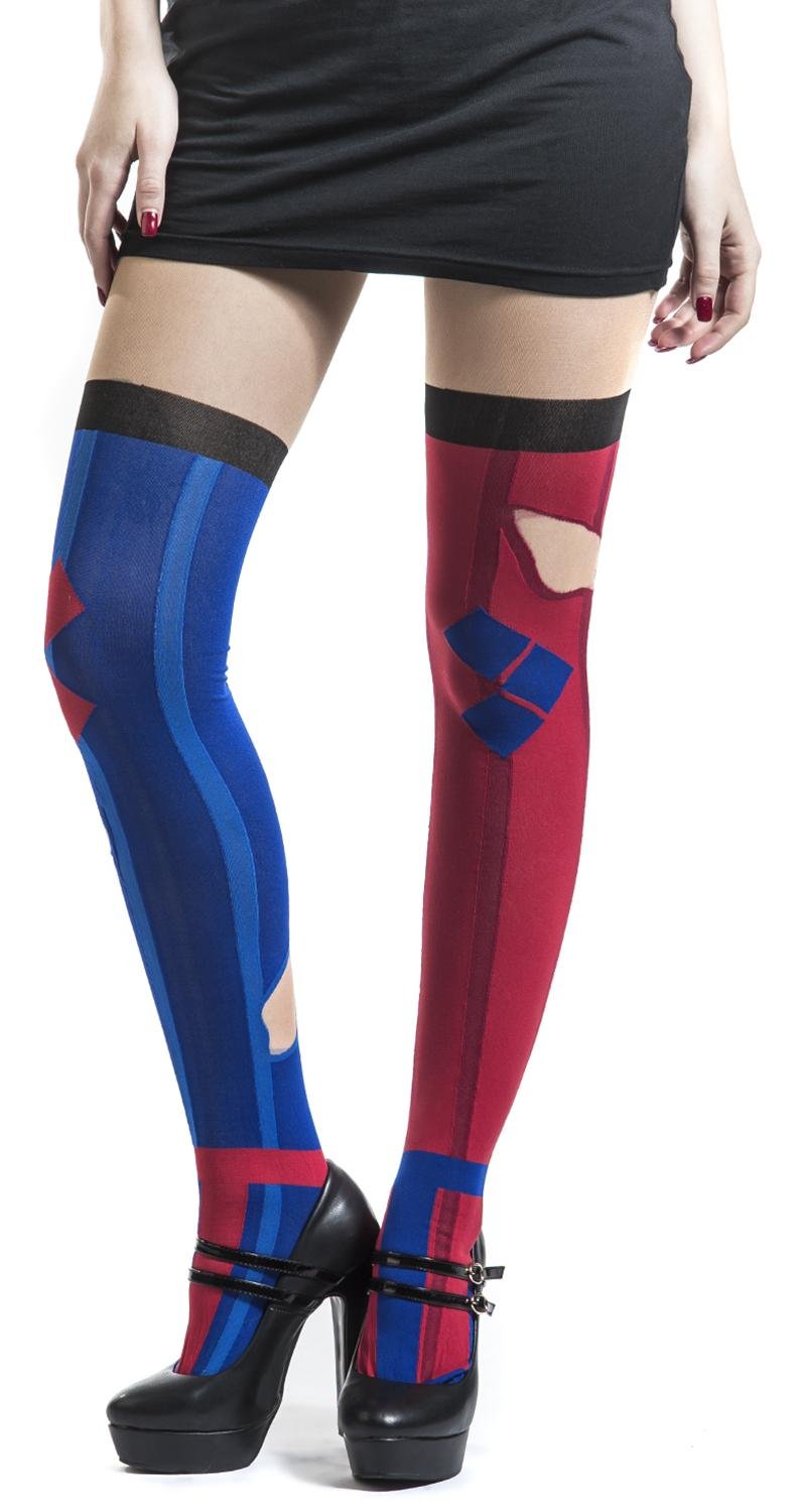 DC Comics Harley Quinn Women's Sheer Costume Tights