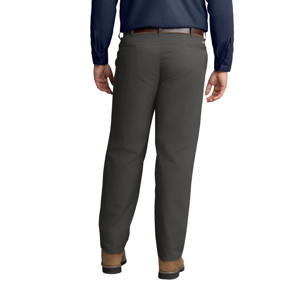 Red Kap Mens Stain Resistant, Flat Front Work Pants, charcoal, 44W x 32L