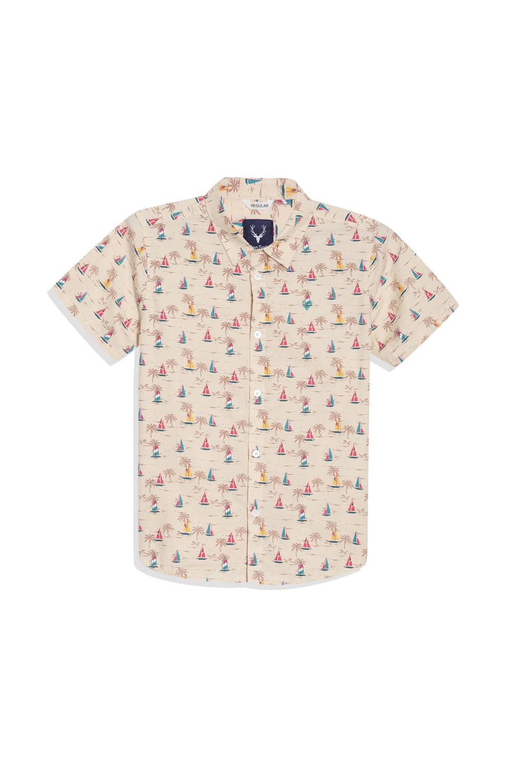 Allen Solly Boys Regular Fit Printed Casual T-Shirt